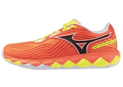 Мужские кроссовки для Padel Mizuno Wave Enforce Tour 2 Padel - lava orange/white/yellow jasper
