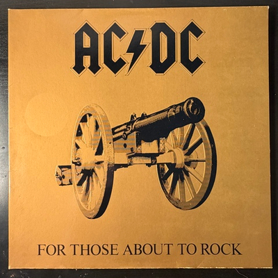 AC/DC - For Those About To Rock We Salute You (Германия 1981г.)
