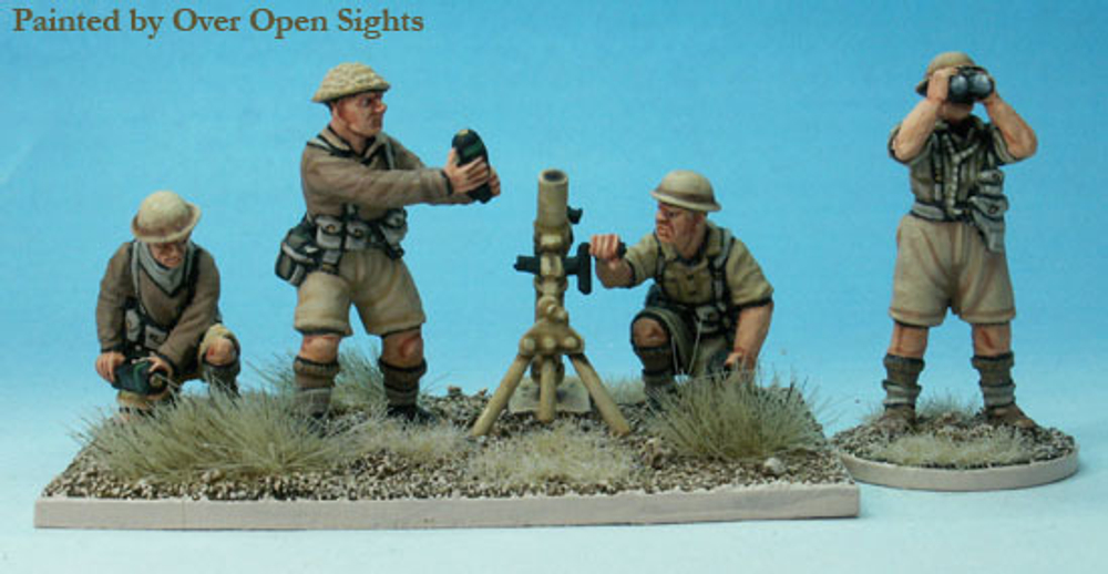 WW9 3inch Mortar and crew