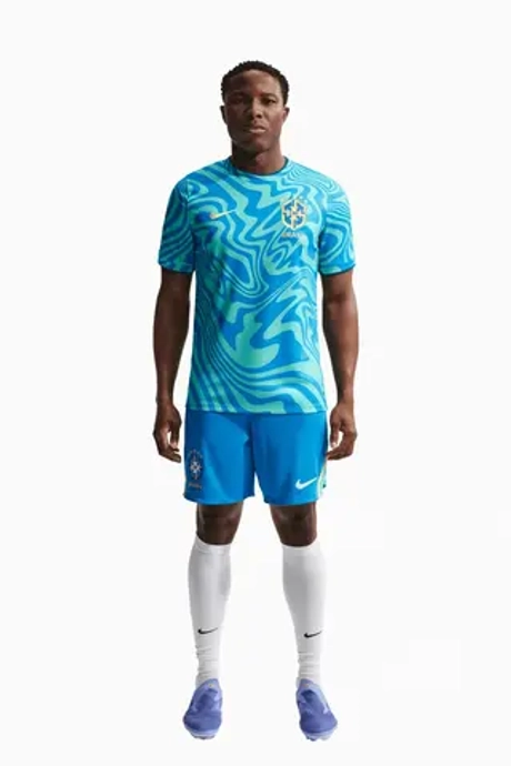 Футболка Nike Brazil 2026 Pre-Match - синий