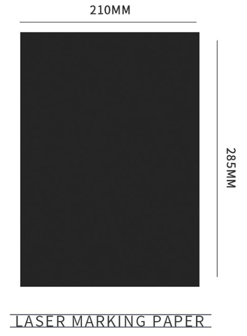 Бумага для лазерной гравировки 210x285 мм.
