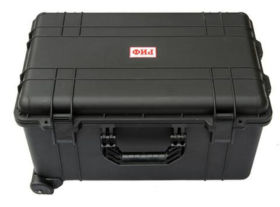 Кейс защитный 625х420х340 мм на колесах с телескопической ручкой РИФ WRT-28
