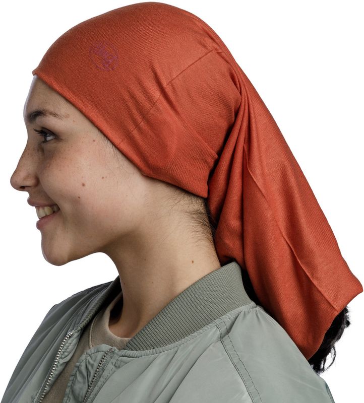 Многофункциональная бандана-труба Buff Original Solid Cinnamon Фото 4