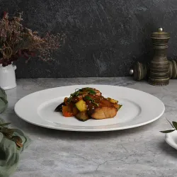 Тарелка d 30,5 см h2 см белая фарфор Classic P.L. Proff Cuisine [3]