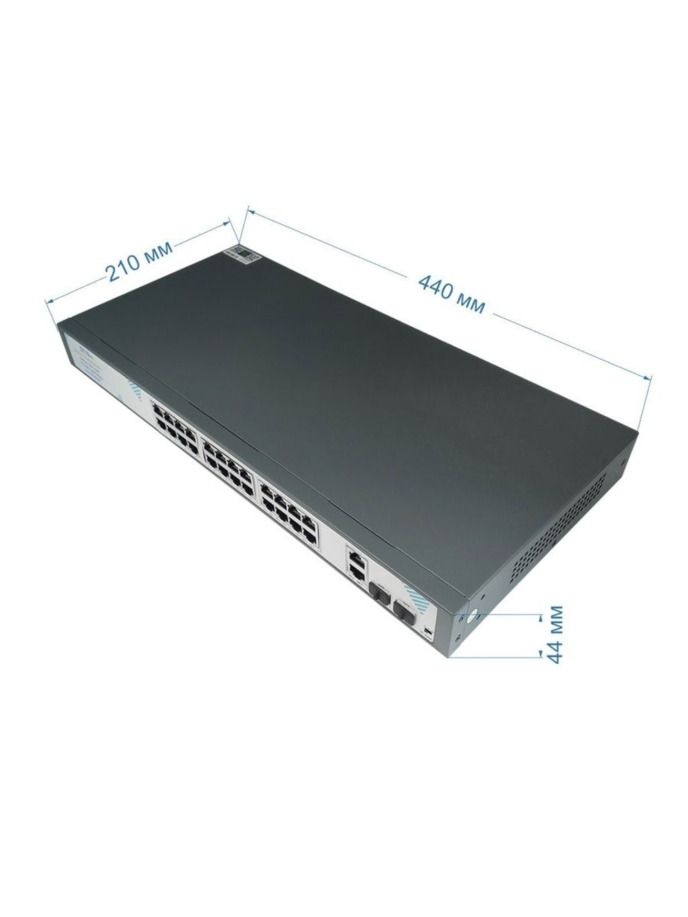 Источник питания ST-S2417POE (24G/2G/2S/400W/A) PRO LM