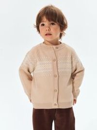 Кардиган вязаный "Сканди" 0+