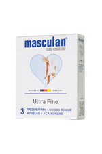 Презервативы Masculan Ultra Fine особо тонкие, 3 шт.