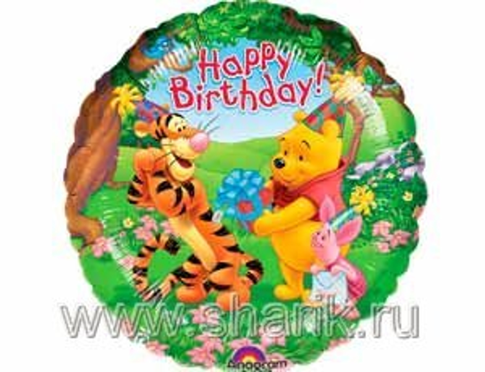 А 18" HB Винни Пух с подарком S60