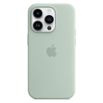 Силиконовый чехол с поддержкой MagSafe Apple Silicone Case для iPhone 14 Pro, Succulent (Агава)