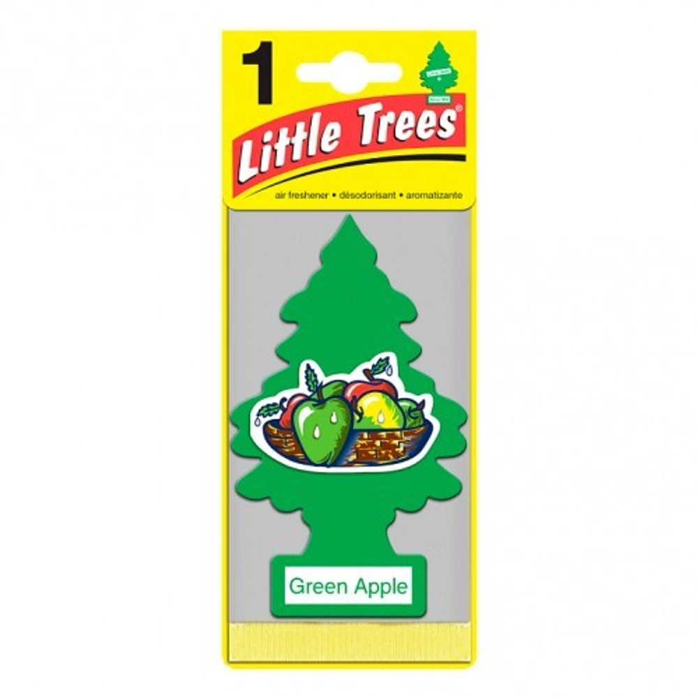 Car-Freshner Ароматизатор ЕЛОЧКА ЗЕЛЕНОЕ ЯБЛОКО