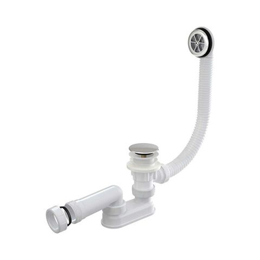 Слив-перелив для ванны click/clack хром Alcadrain (Alcaplast) AG210132160