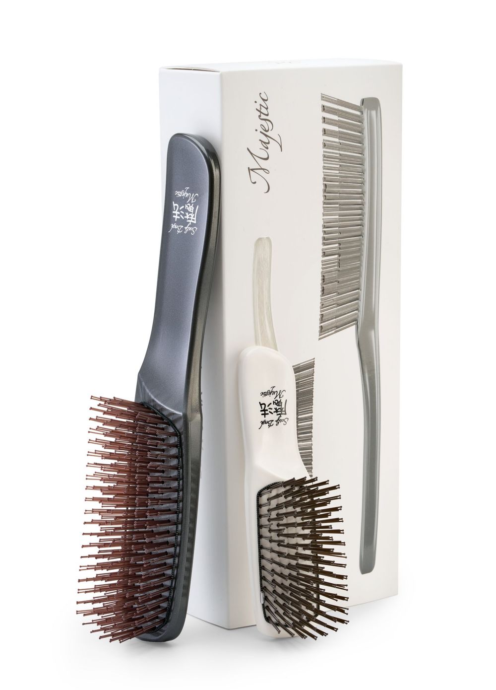 Расческа Majestic Scalp Brush Комбо Инь-ян