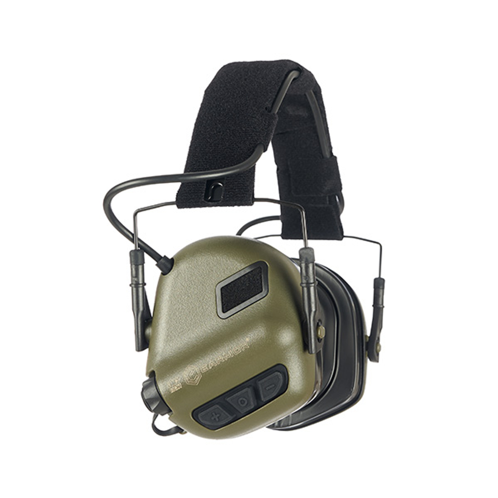 Наушники активные EARMOR M31 PLUS-FG, (AUX 3,5мм), зеленые