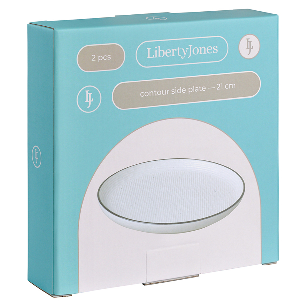 Набор тарелок 2шт 21см Liberty Jones Contour