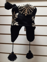 Шапка Dale of Norway Snowflake Wool Hat, артикул 4058, цвет Черный (F)