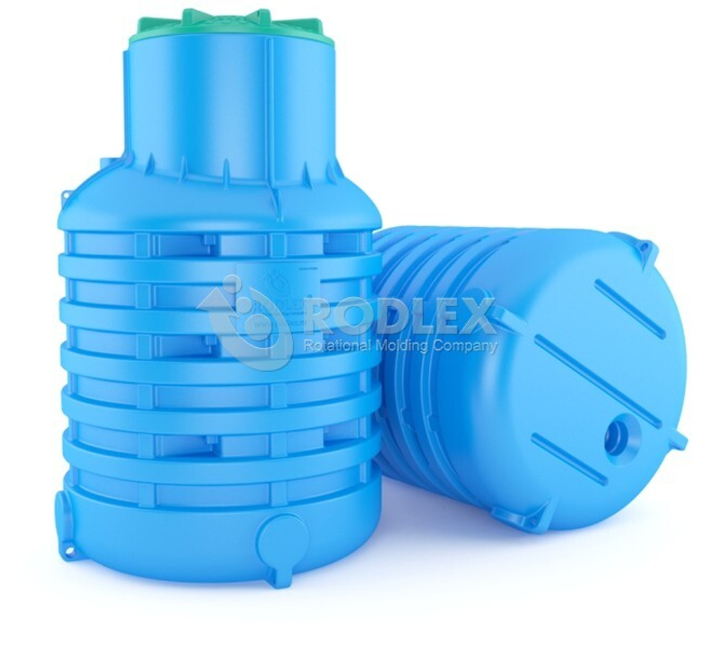 Кессон для скважин Rodlex -KS 1.0 (голубой) Родлекс(1300x1300x2000см;110кг;синий) - арт.559809