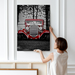Картина интерьерная karTTina "Porsche 356", 50х70см 1шт.