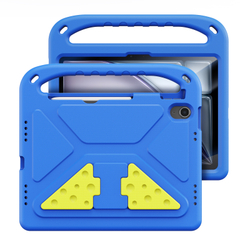 Детский чехол синего цвета на планшет iPad Air 11 (2024-) и Pro 11 (2024-), серия Puff Series Case от Dux Ducis