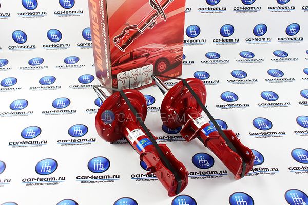 Стойки передние "Demfi" премиум газо-масляные с занижением -50 на Лада Веста
