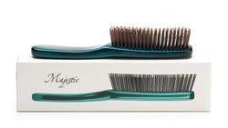 Расческа Majestic Scalp Brush изумруд