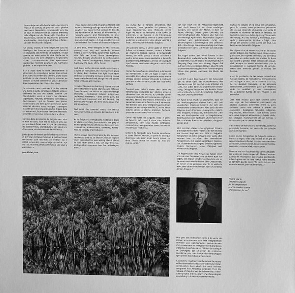 Jean-Michel Jarre - Amazonia 2LP (Европа 2021г.)
