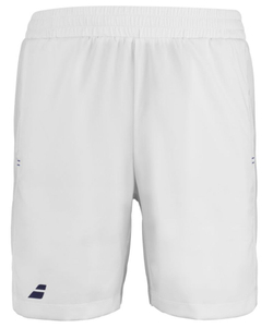 Мужские теннисные шорты Babolat Play Short Men - белый/белый
