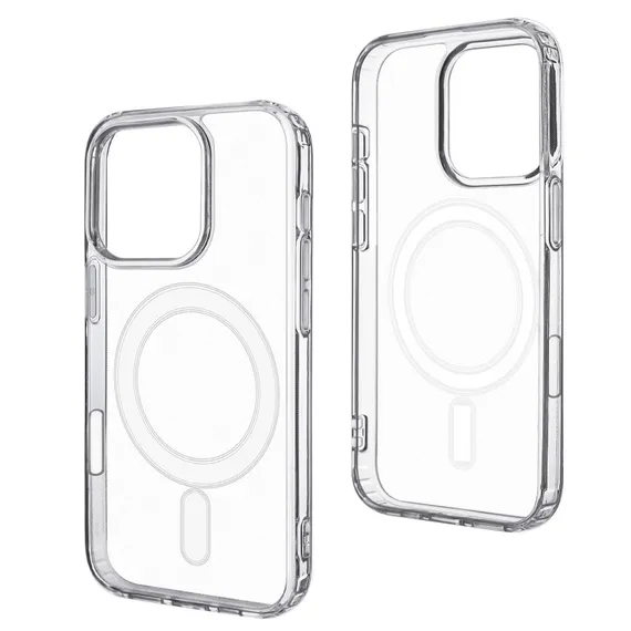 Чехол Magsafe iPhone 16 Pro Max Clear (BOX)