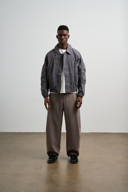 Брюки Nothomme Blue Monte Casual Lightweight Curved-Leg Trousers "Bush Warbler"