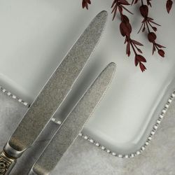 Нож столовый 24,5 см матовый с золотом Lord Vintage Style P.L. Proff Cuisine [12]