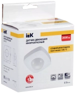 Датчик движения ДД 023 бел 2000Вт IP20 ИЭК  LDD11-023-2000-001
