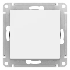 Выключатель кнопочный одноклавишный Systeme Electric AtlasDesign Лотос ATN001315