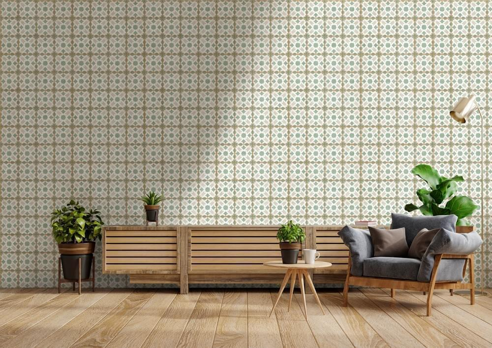 Ennface Pattern Morocco Aqua 20x20
