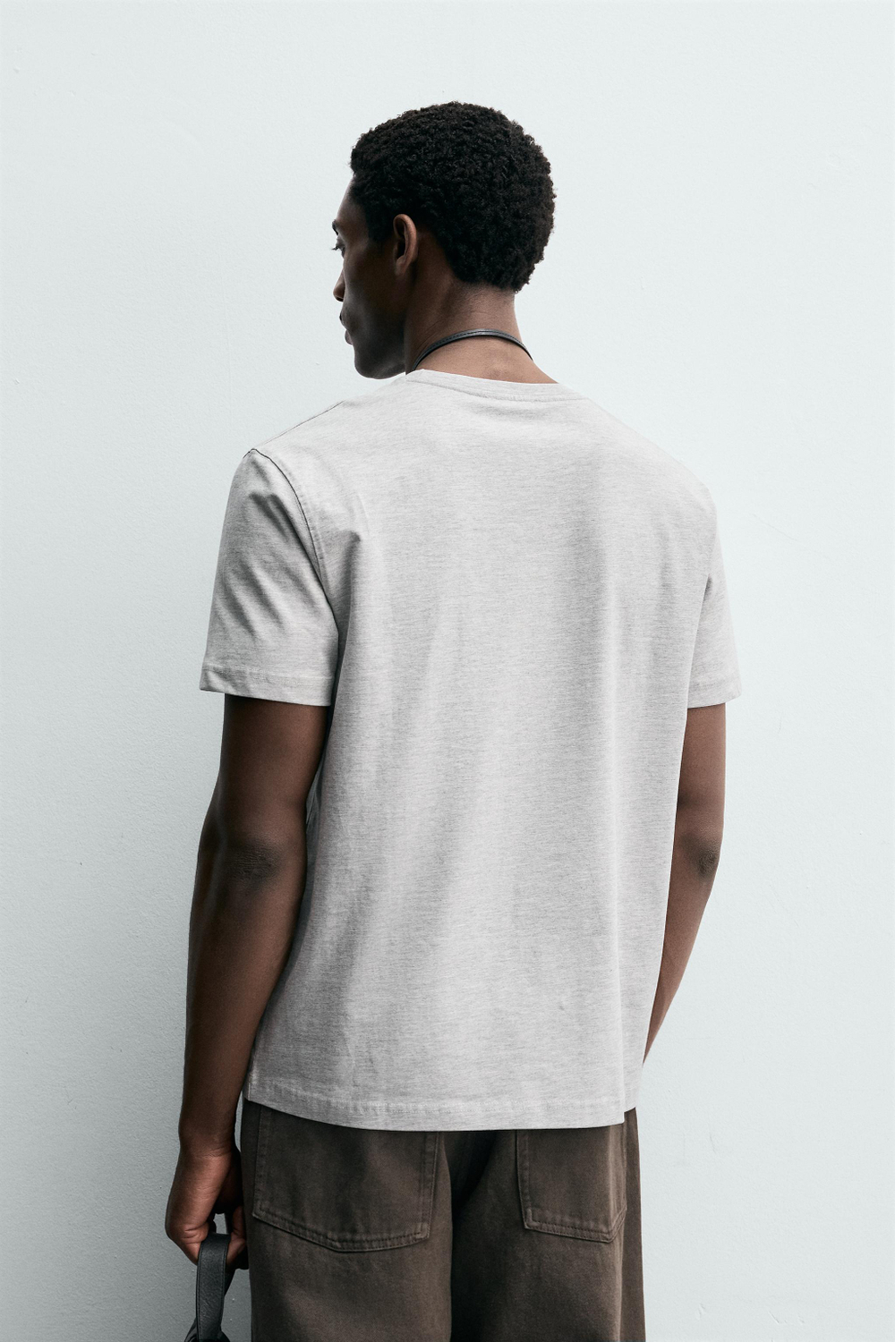 КОМПЛЕКТ ИЗ 3 БАЗОВЫХ ФУТБОЛОК MEDIUM WEIGHT /02 — ZARA