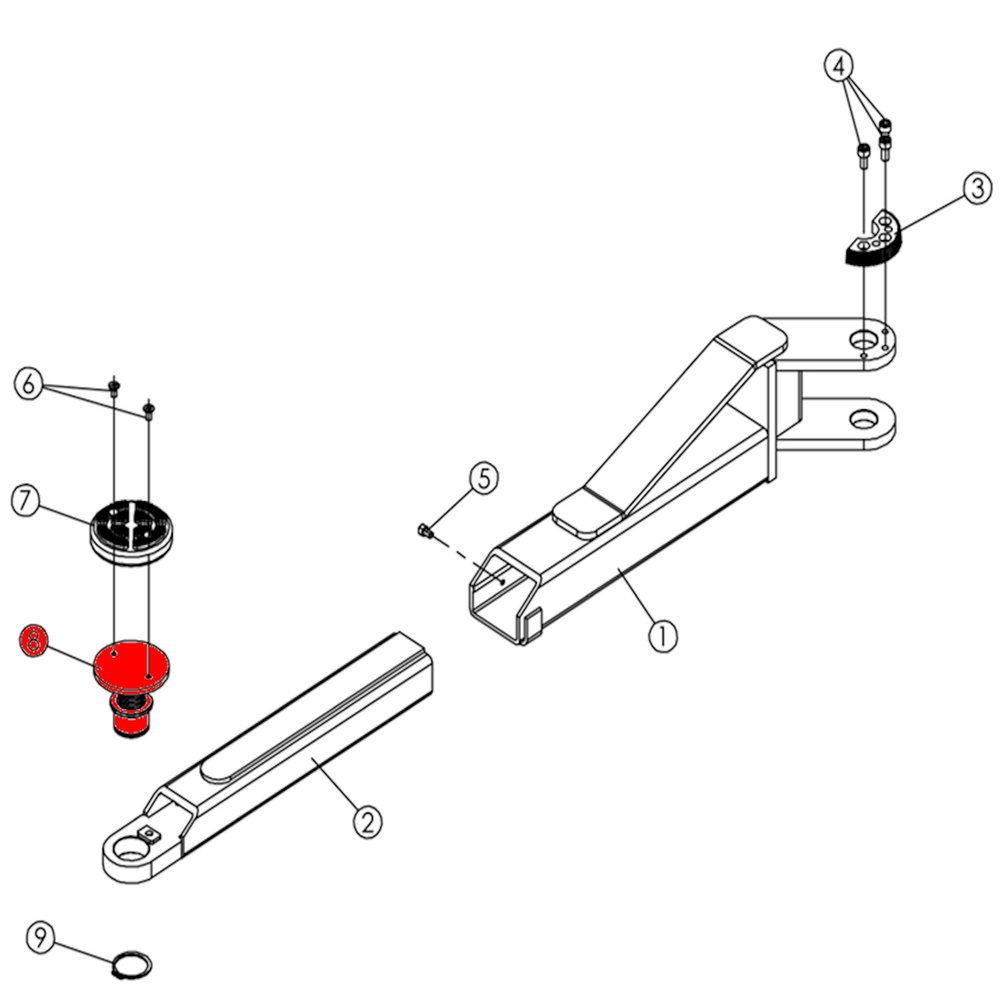 Подхват лапы V2-4L, V2-4LH, V2-4LB, V2-5.5L