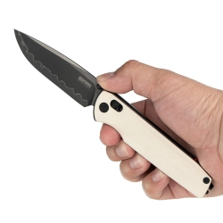 Нож складной SRM 258L-GT2 Terrier Black (140Cr Laminated, White G10)