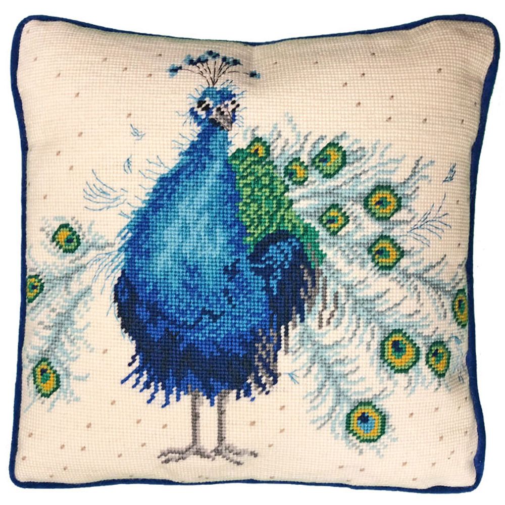 Набор для вышивания нитками Bothy Threads, подушка Practically Perfect Tapestry (Почти идеальный), 36х36 см