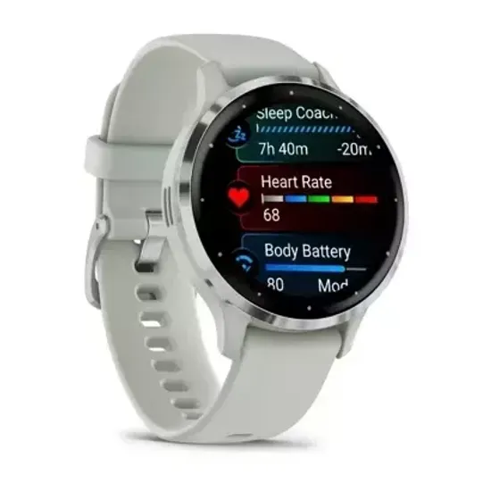 Смарт-часы Garmin VENU 3S sage grey case and silicone band 010-02785-01