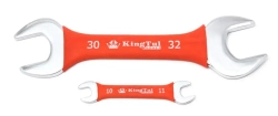 Ключ рожковый 16х17мм в прорезиненной оплетке KingTul kraft KT-101617k(321617)