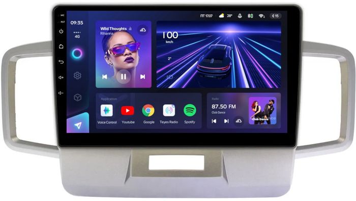 Магнитола для Honda Freed, Freed Spike 2008-2016 (планшет сверху) - Teyes CC3 Android 10, Быстрая, CarPlay, SIM-слот