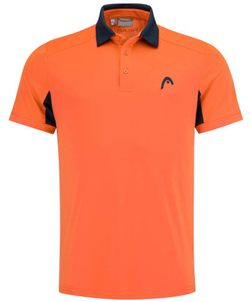 Мужское теннисное поло Head Slice Polo Shirt - Оранжевый