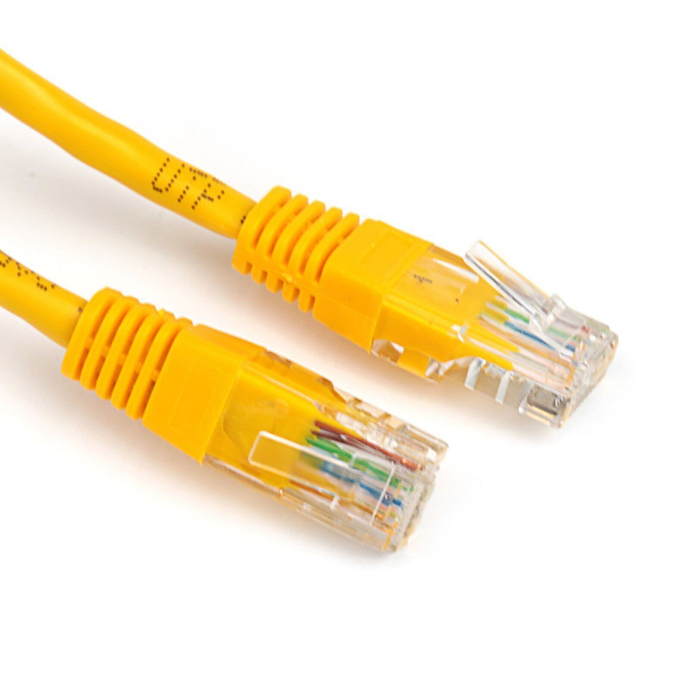 Патч-корд Ripo UTP Cat 5E, RJ45, 0,5 m (желтый)