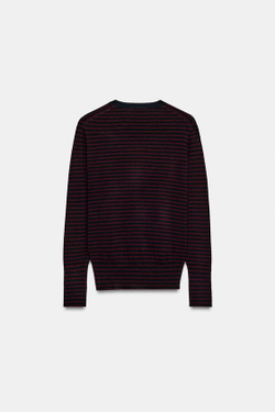ZARA БАЗОВЫЙ ОДНОТОННЫЙ СВИТЕР, ПОЛОСКИ