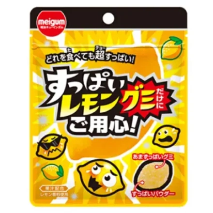Мармелад жевательный Кислый лимон Meiji, 28 гр
