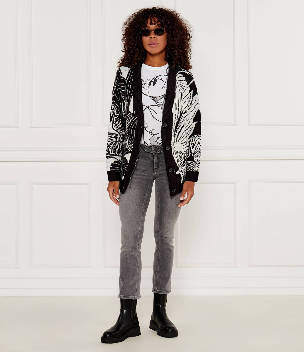 Кардиган Halifax Desigual - черный(24WWJF26)