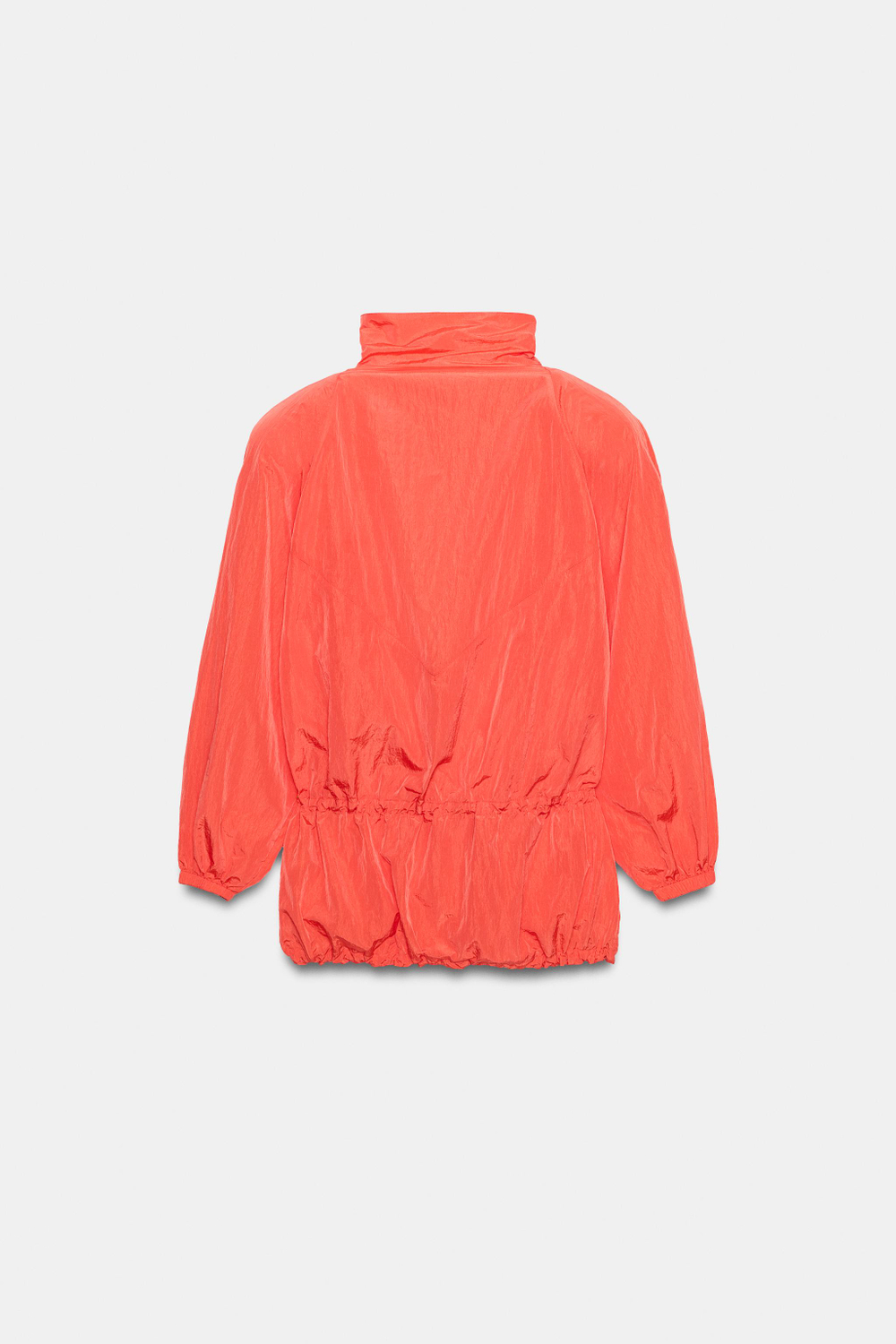 КУРТКА ИЗ ТЕХНИЧЕСКОЙ ТКАНИ С ПОДПЛЕЧНИКАМИ — ZARA