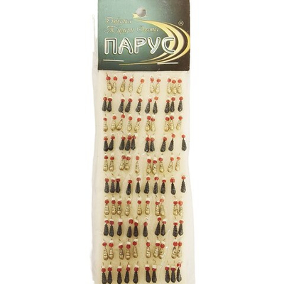 Набор мормышек "Парус" (100 шт. в упаковке) №8