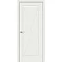 Фото межкомнатной двери эмалит Прима-10.2 white matt глухая