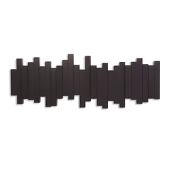 Настенная вешалка Sticks эспрессо
