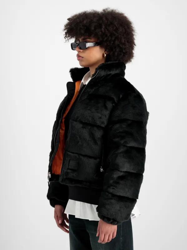 Куртка утепленная женская ALPHA INDUSTRIES Fur Puffer Wmn