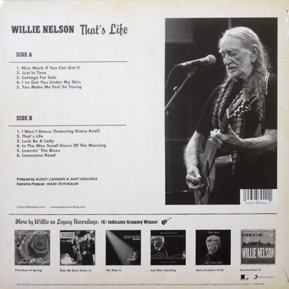 Willie Nelson / That's Life (LP)